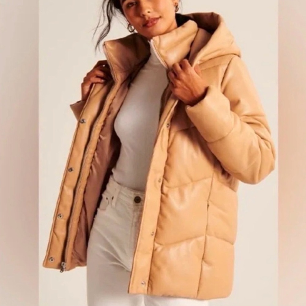 Abercrombie & Fitch Ultra Jacket Vegan Leather